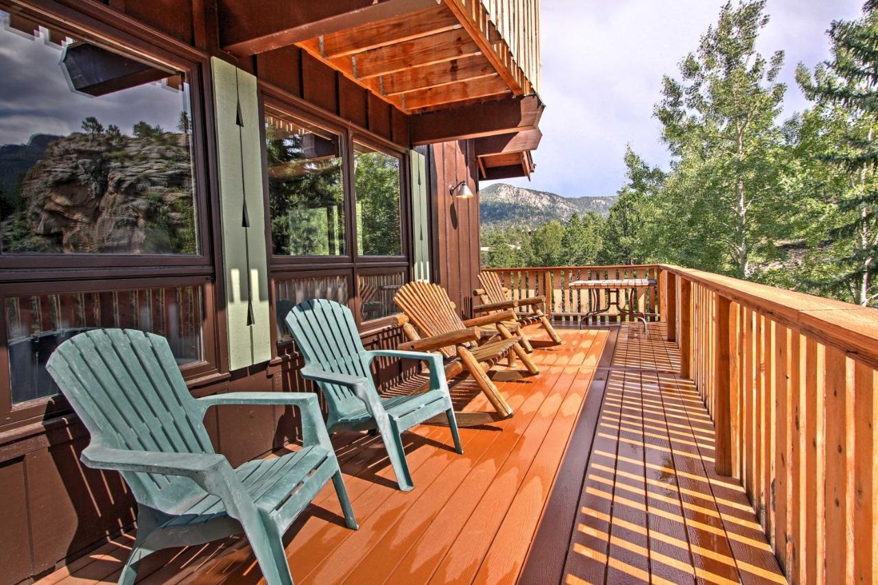 Peaceful Pines Estes Park Home Longs Peak View المظهر الخارجي الصورة